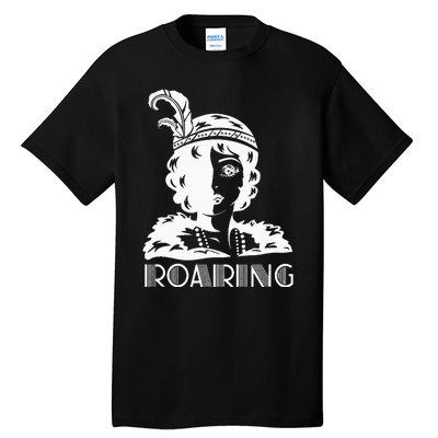 ROARING 1920's Great Gatsby Glamorous Woman Flapper Tall T-Shirt