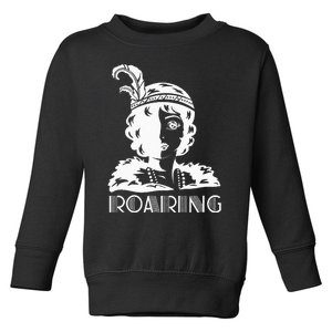 ROARING 1920's Great Gatsby Glamorous Woman Flapper Toddler Sweatshirt