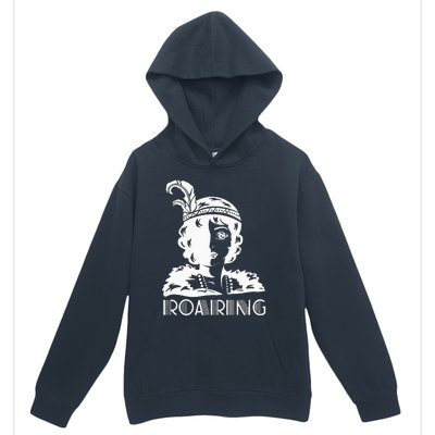 ROARING 1920's Great Gatsby Glamorous Woman Flapper Urban Pullover Hoodie