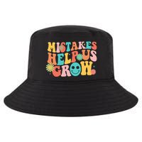 Retro 1960s Hippie Mistakes Help Us Grow Cool Comfort Performance Bucket Hat