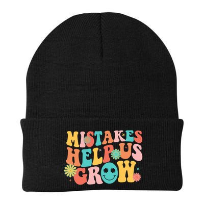 Retro 1960s Hippie Mistakes Help Us Grow Beanie
