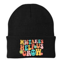 Retro 1960s Hippie Mistakes Help Us Grow Beanie