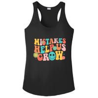 Retro 1960s Hippie Mistakes Help Us Grow Ladies PosiCharge Competitor Racerback Tank