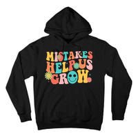 Retro 1960s Hippie Mistakes Help Us Grow Tall Hoodie