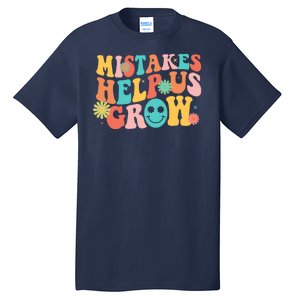 Retro 1960s Hippie Mistakes Help Us Grow Tall T-Shirt