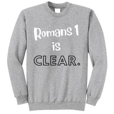 Romans 1 Is Clear Sweatshirt