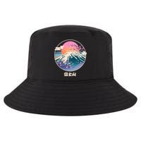 Retro 1980s Japanese Mount Fuji Cool Comfort Performance Bucket Hat