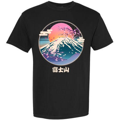 Retro 1980s Japanese Mount Fuji Garment-Dyed Heavyweight T-Shirt