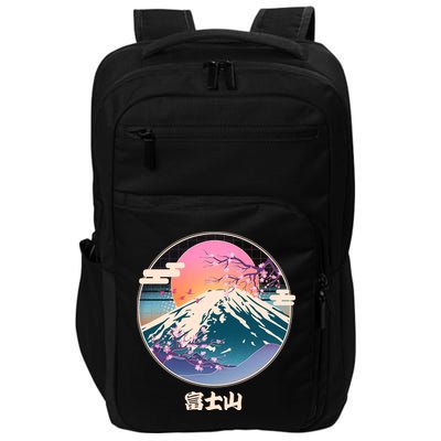 Retro 1980s Japanese Mount Fuji Impact Tech Backpack