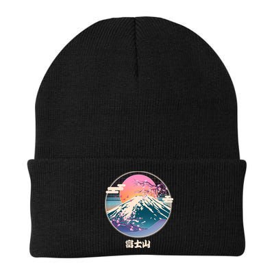 Retro 1980s Japanese Mount Fuji Beanie