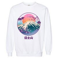 Retro 1980s Japanese Mount Fuji Garment-Dyed Sweatshirt