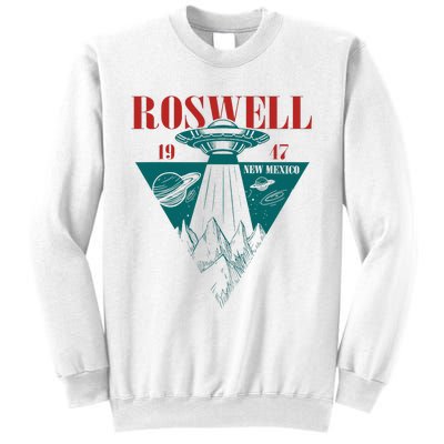 Roswell 1947 New Mexico Ufo Aliens Spaceship Sweatshirt