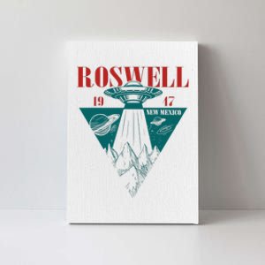 Roswell 1947 New Mexico Ufo Aliens Spaceship Canvas