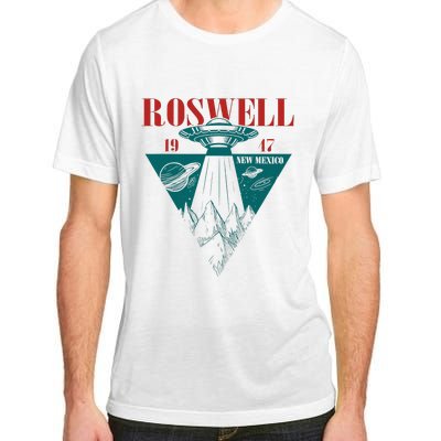 Roswell 1947 New Mexico Ufo Aliens Spaceship Adult ChromaSoft Performance T-Shirt