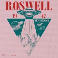 Roswell 1947 New Mexico Ufo Aliens Spaceship 25L Jumbo Tote