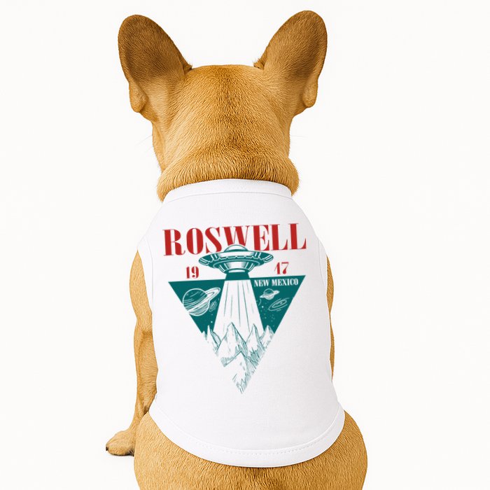 Roswell 1947 New Mexico Ufo Aliens Spaceship Doggie Tank