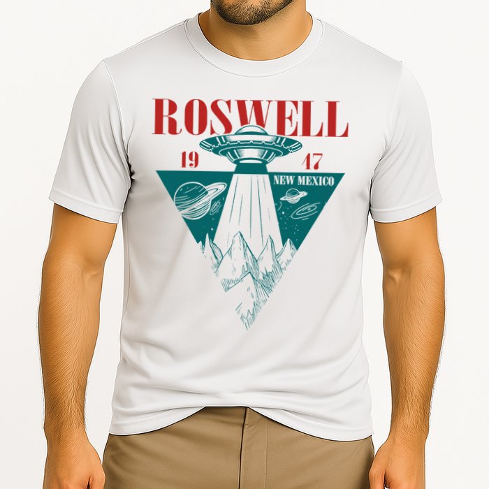 Roswell 1947 New Mexico Ufo Aliens Spaceship Performance Shirt