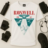 Roswell 1947 New Mexico Ufo Aliens Spaceship Performance Shirt
