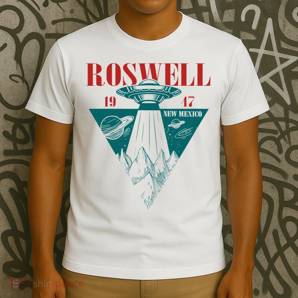 Roswell 1947 New Mexico Ufo Aliens Spaceship T-Shirt