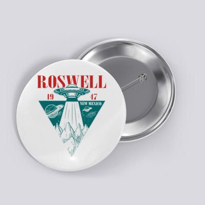 Roswell 1947 New Mexico Ufo Aliens Spaceship Button