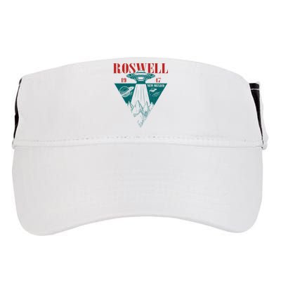 Roswell 1947 New Mexico Ufo Aliens Spaceship Adult Drive Performance Visor