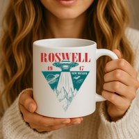 Roswell 1947 New Mexico Ufo Aliens Spaceship Mug