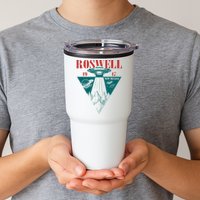 Roswell 1947 New Mexico Ufo Aliens Spaceship Tumbler