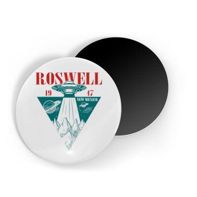 Roswell 1947 New Mexico Ufo Aliens Spaceship Magnet