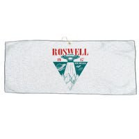 Roswell 1947 New Mexico Ufo Aliens Spaceship Large Microfiber Waffle Golf Towel