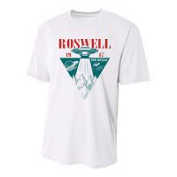 Roswell 1947 New Mexico Ufo Aliens Spaceship Youth Performance Sprint T-Shirt