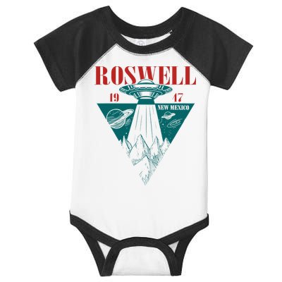 Roswell 1947 New Mexico Ufo Aliens Spaceship Infant Baby Jersey Bodysuit