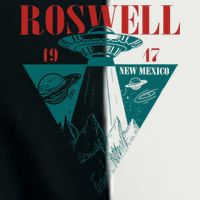Roswell 1947 New Mexico Ufo Aliens Spaceship Infant Baby Jersey Bodysuit