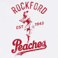 Rockford 1943 Peaches Vintage Womens Tank Top