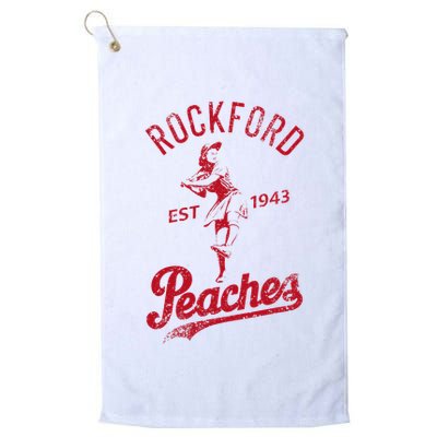 Rockford 1943 Peaches Vintage Golf Towel
