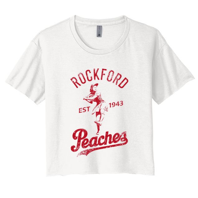 Rockford 1943 Peaches Vintage Crop Top