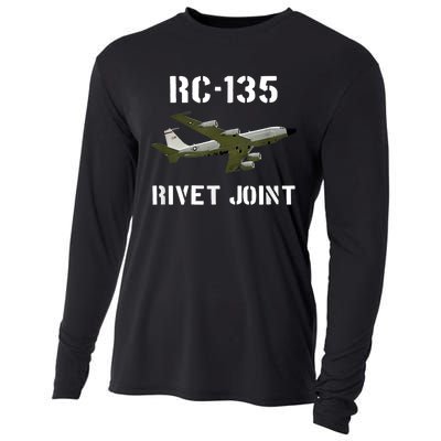 Rc 135 Rivet Joint Spy Plane Aircraft Cooling Performance Long Sleeve Crew