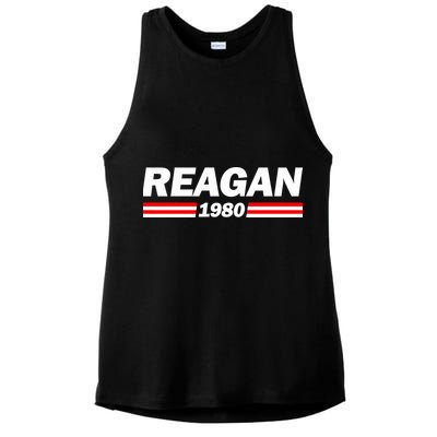 Reagan 1980 Ladies PosiCharge Tri-Blend Wicking Tank