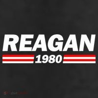 Reagan 1980 7 Panel Mesh Trucker Snapback Hat