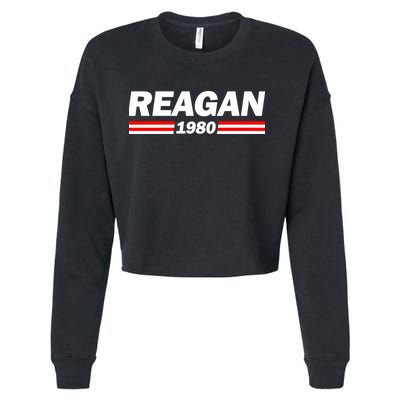 Reagan 1980 Cropped Pullover Crew