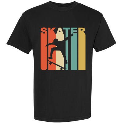 Retro 1970S Style Skater Skateboarder Skateboarding Cute Gift Cool Gift Garment-Dyed Heavyweight T-Shirt
