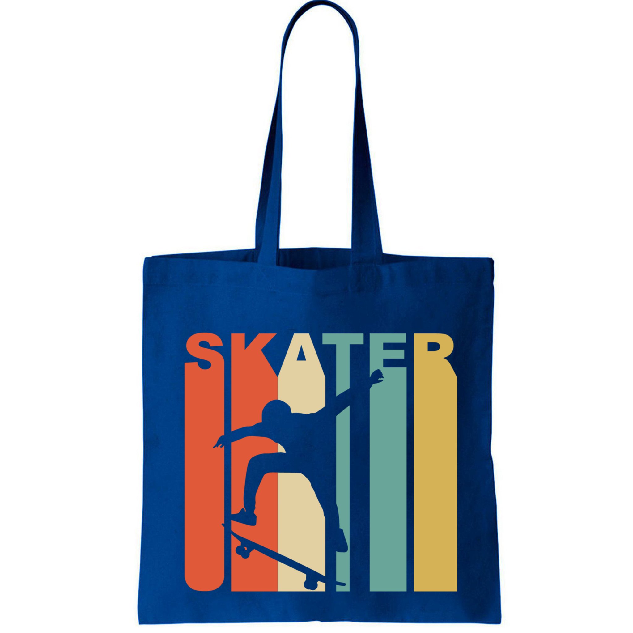 Retro 1970S Style Skater Skateboarder Skateboarding Cute Gift Cool Gift Bag