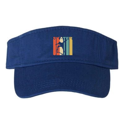 Retro 1970S Style Skater Skateboarder Skateboarding Cute Gift Cool Gift Visor