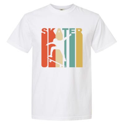 Retro 1970S Style Skater Skateboarder Skateboarding Cute Gift Cool Gift Garment-Dyed Heavyweight T-Shirt