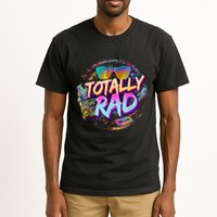 Retro 1980's Totally Rad 80's Funny 80s Theme Retro Party  Tall T-Shirt