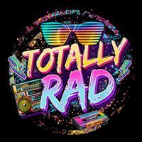 Retro 1980's Totally Rad 80's Funny 80s Theme Retro Party  16 in Basic Backpack