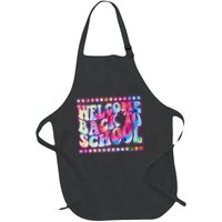Retro 1960s Tie Dye Welcome Back To School Apron