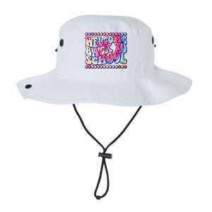 Retro 1960s Tie Dye Welcome Back To School Legacy Cool Fit Booney Bucket Hat