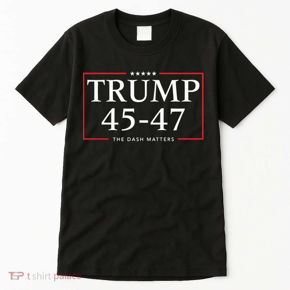 Rattletrap 1776 Trump 45 47 The Dash Matters Graphic Tall T-Shirt