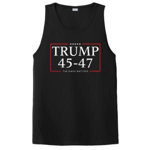 Rattletrap 1776 Trump 45 47 The Dash Matters Graphic PosiCharge Competitor Tank