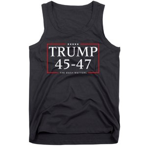 Rattletrap 1776 Trump 45 47 The Dash Matters Graphic Tank Top